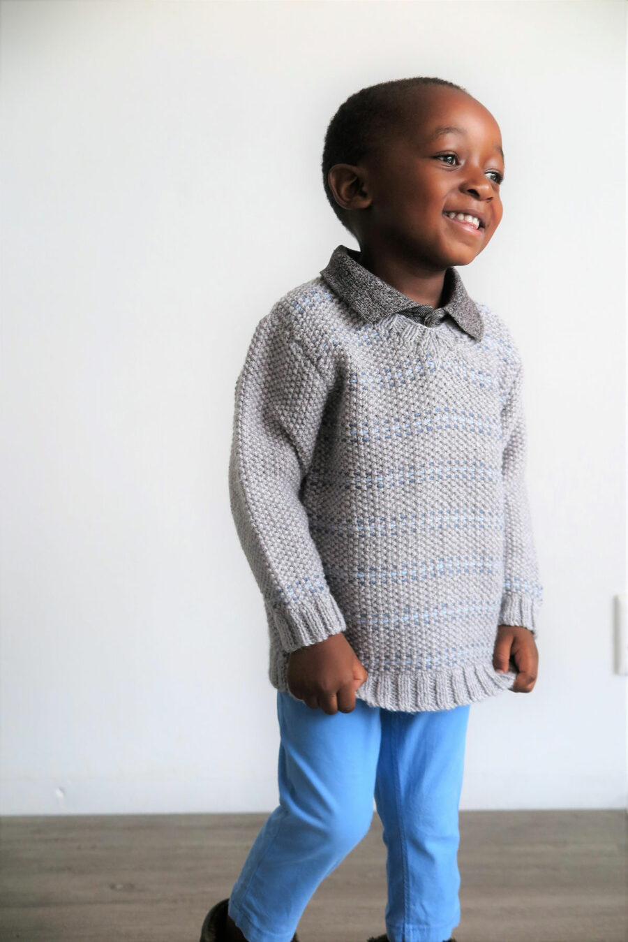 7822 - Easy Textured Pullover