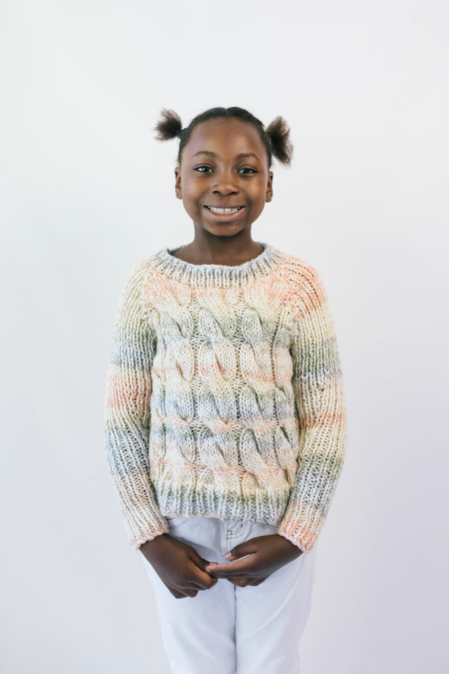 7828 - Rib And Cable Pullover
