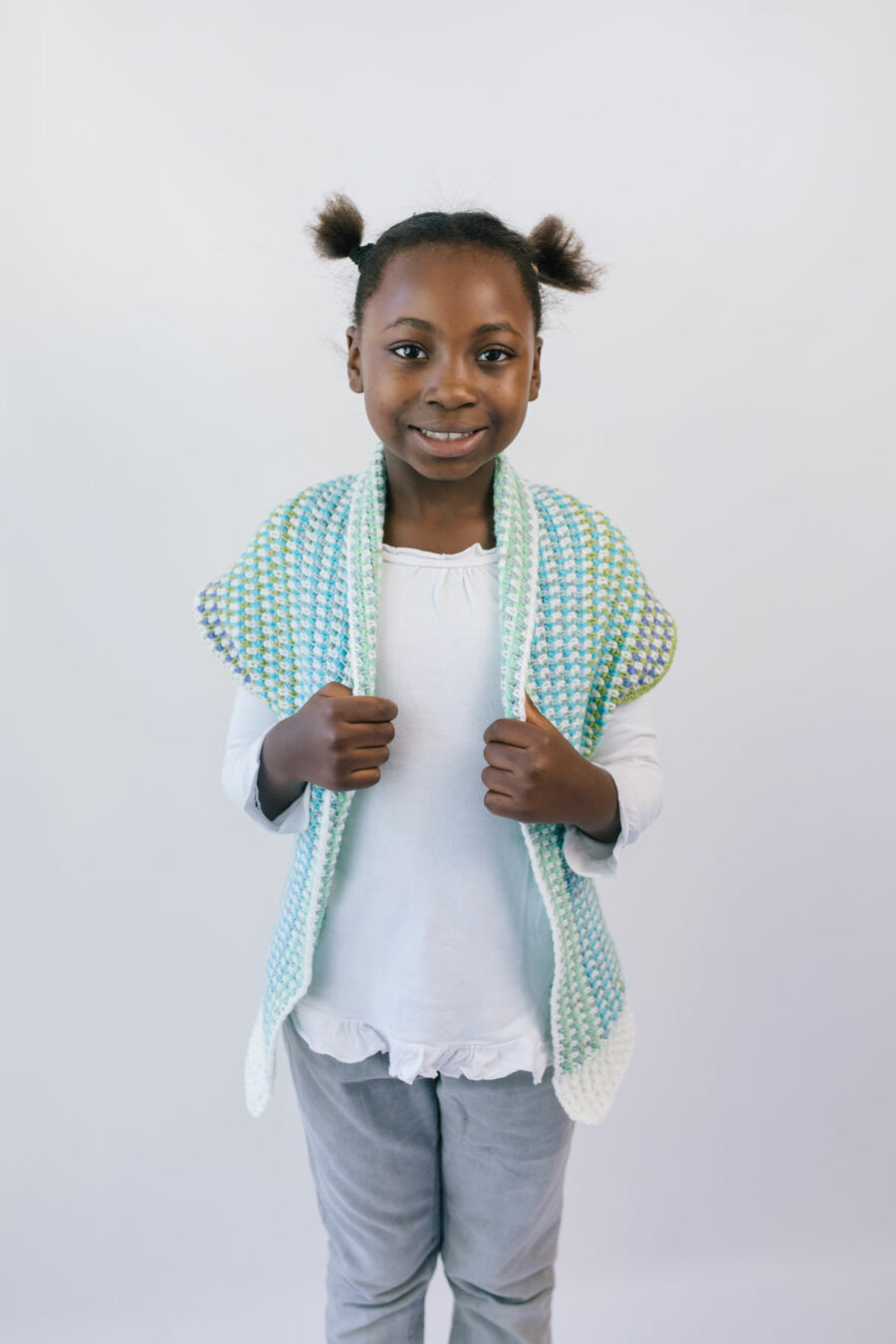 7833 - Linen Stitch Cardigan